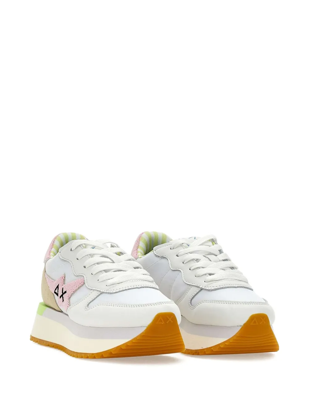 Sun68 colour-block sneakers White