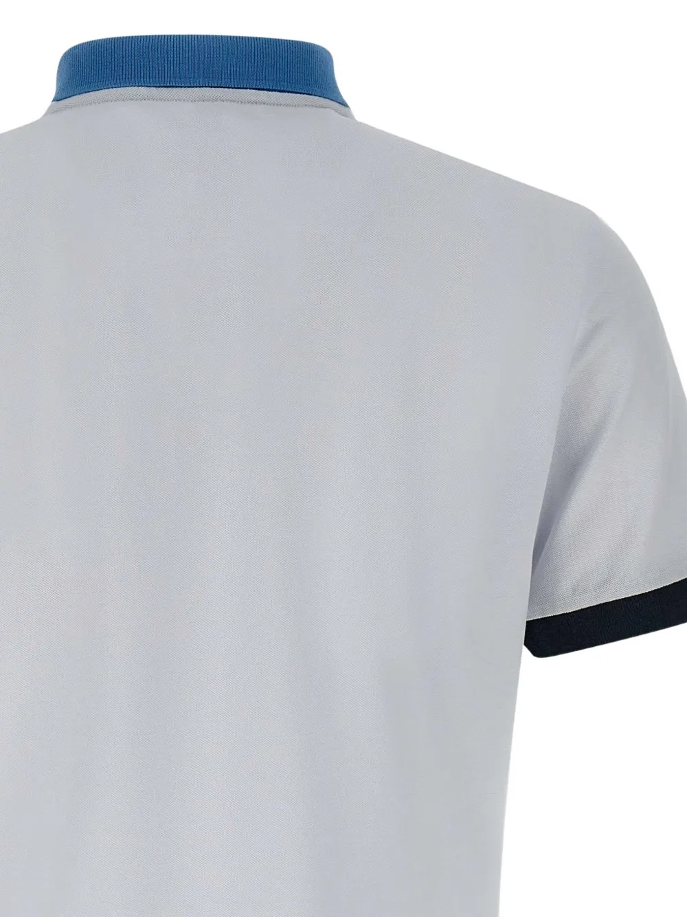 Sun68 Poloshirt met contrasterende kraag Wit