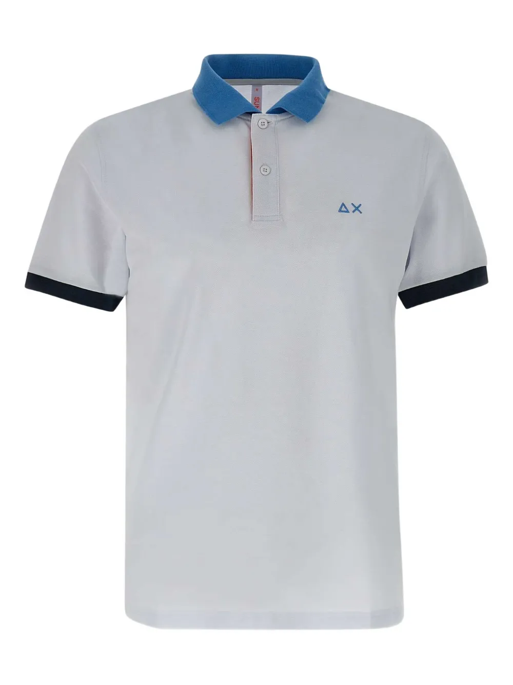 Sun68 playera tipo polo con cuello en contraste | blanco | Image 1