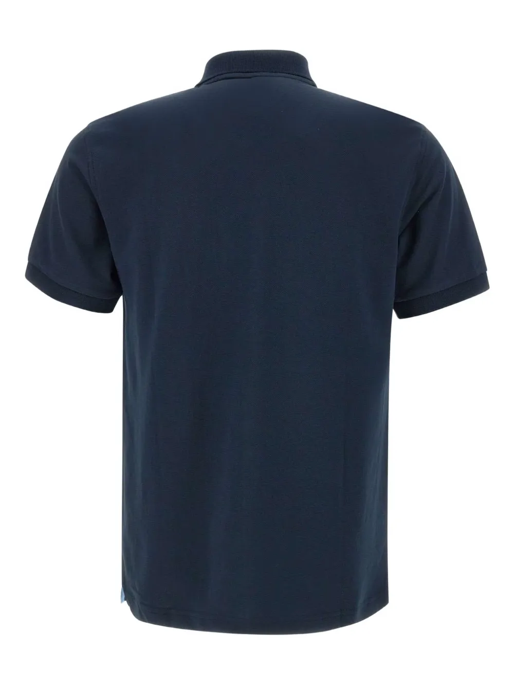 Sun68 Poloshirt met geborduurd logo - Blauw