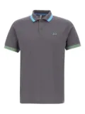 Sun68 jersey polo shirt - Black