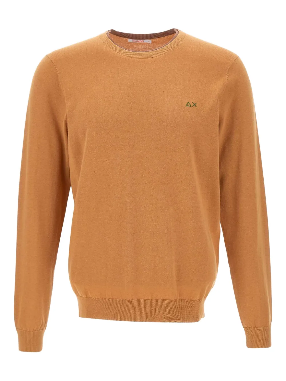 Sun68 cotton jumper | Orange | Image 1