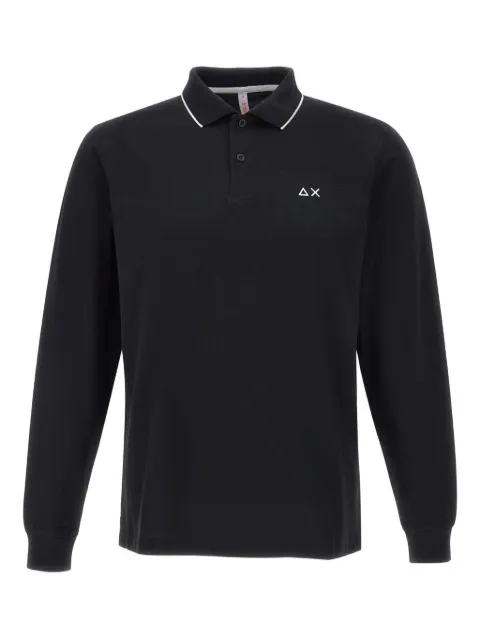 Sun68 long-sleeve polo shirt