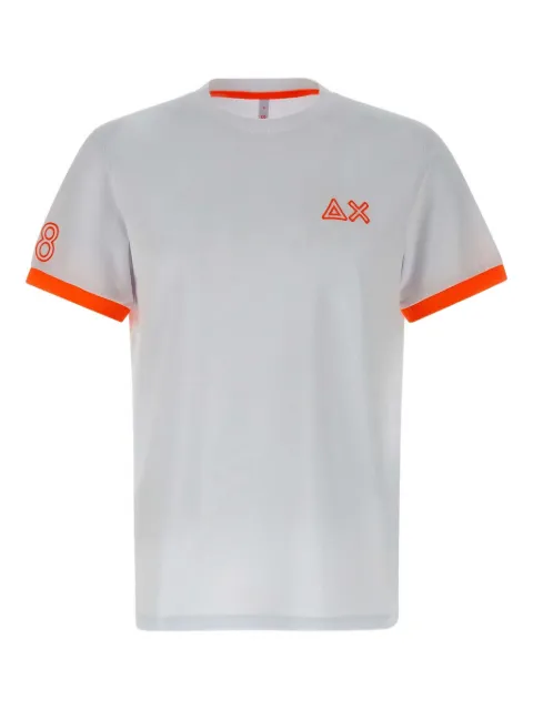 Sun68 contrasting-trim T-shirt