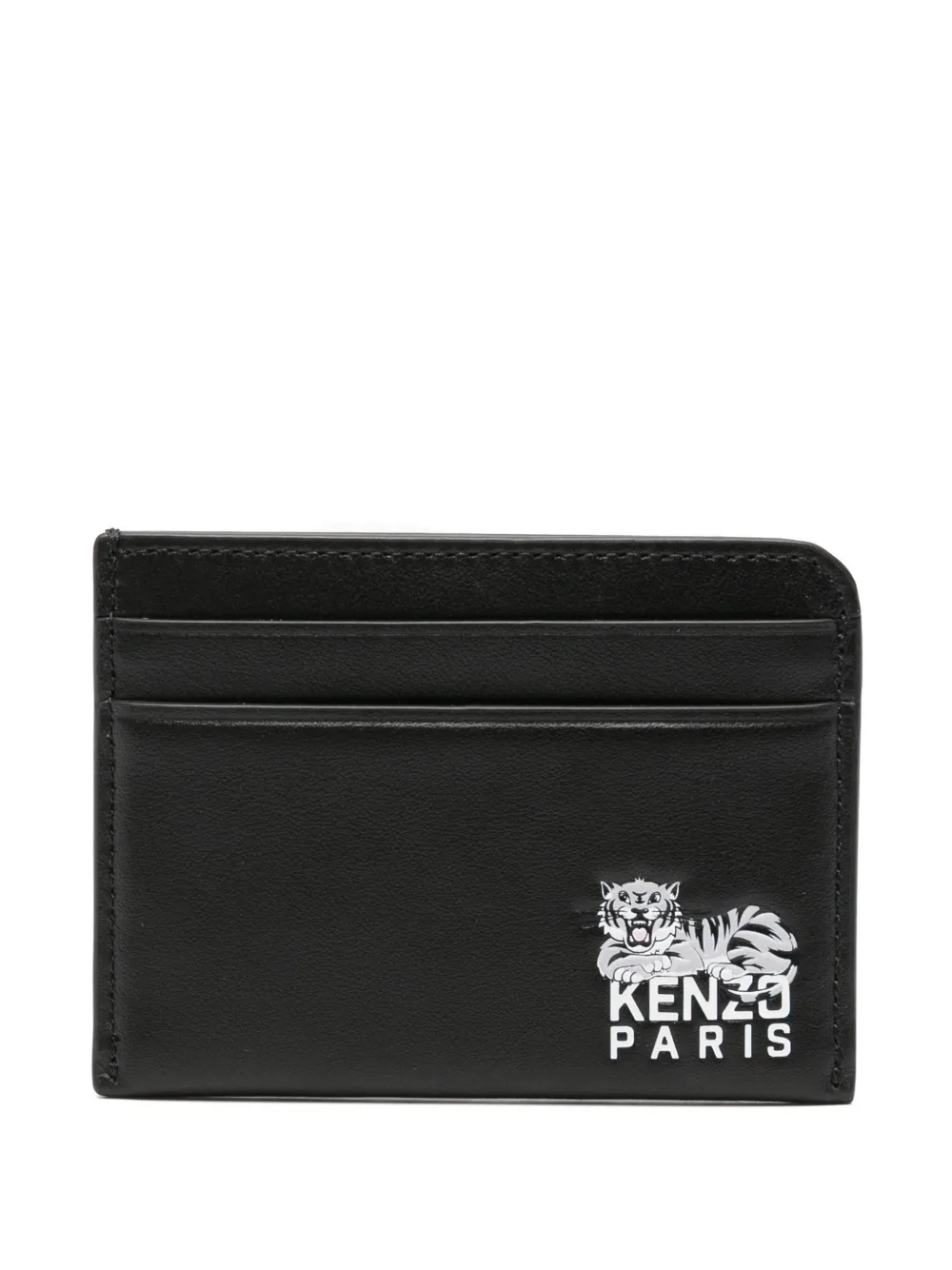 Kenzo leather cardholder Zwart