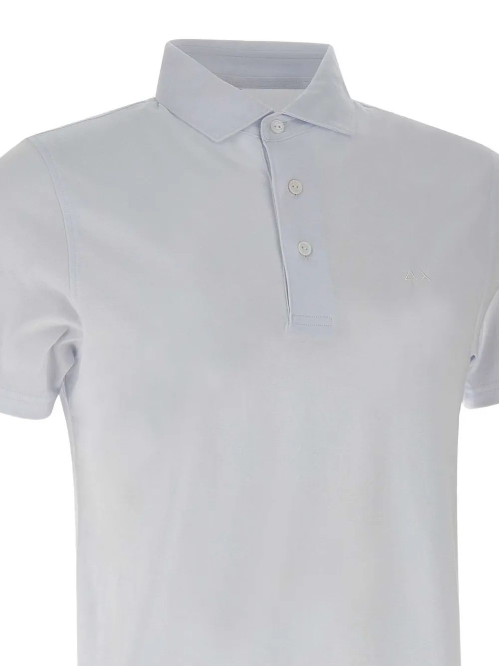 Sun68 Jersey poloshirt Wit