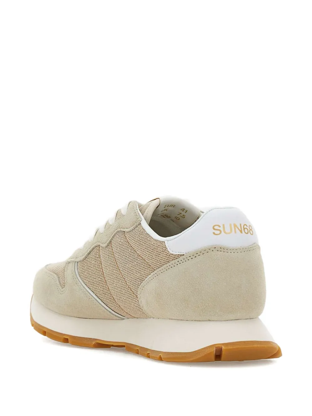 Sun68 mesh-panelled sneakers Neutrals