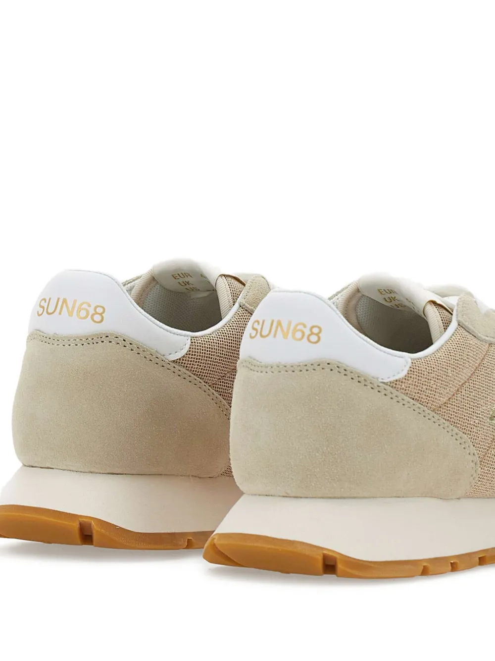 Sun68 mesh-panelled sneakers Neutrals