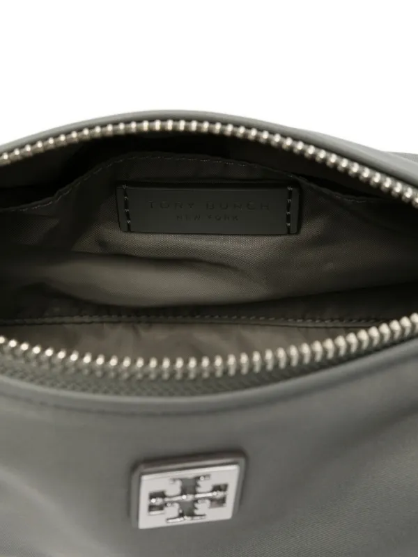 Tory Burch Virginia Cylinder Shoulder Bag | Grey | FARFETCH