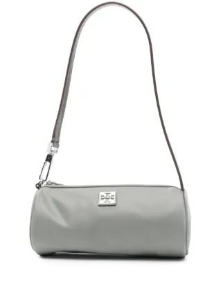 Tory Burch Virginia Cylinder Shoulder Bag | Grey | FARFETCH