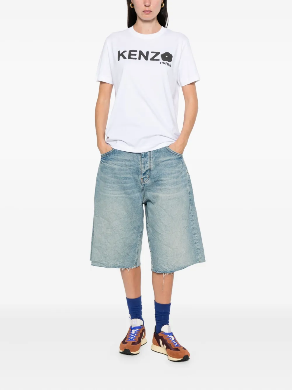 Kenzo 'Boke Flower 2.0' cotton T-shirt Wit