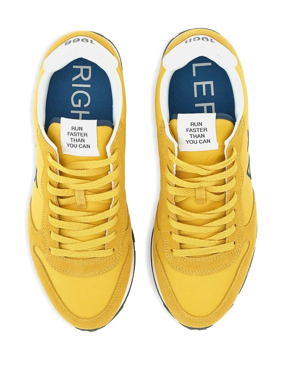 Sun68 panelled sneakers Yellow