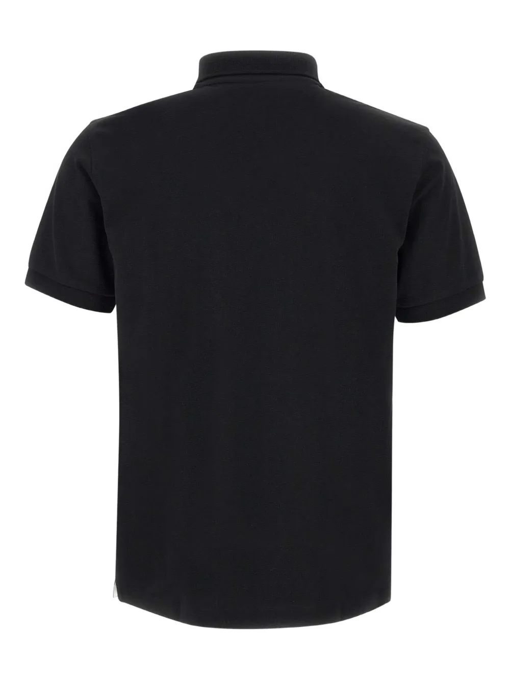 Sun68 Poloshirt met geborduurd logo - Zwart