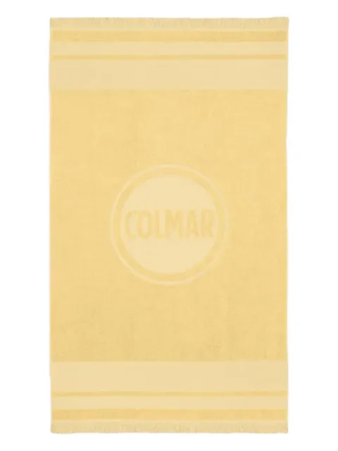 Colmar Toalha com logo jacquard e franjas