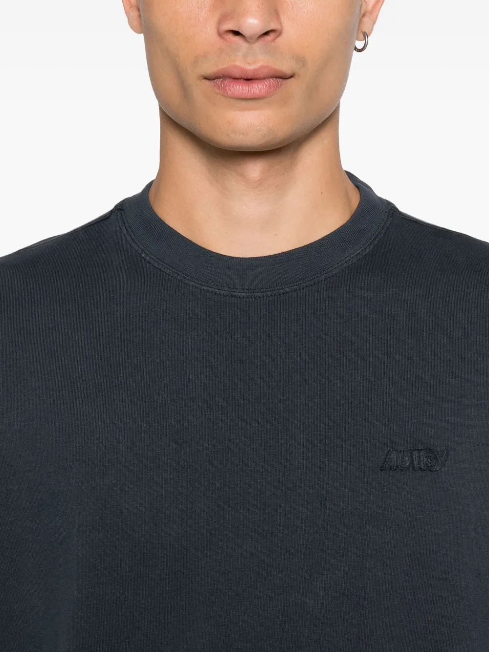 Autry T-shirt met logo Blauw