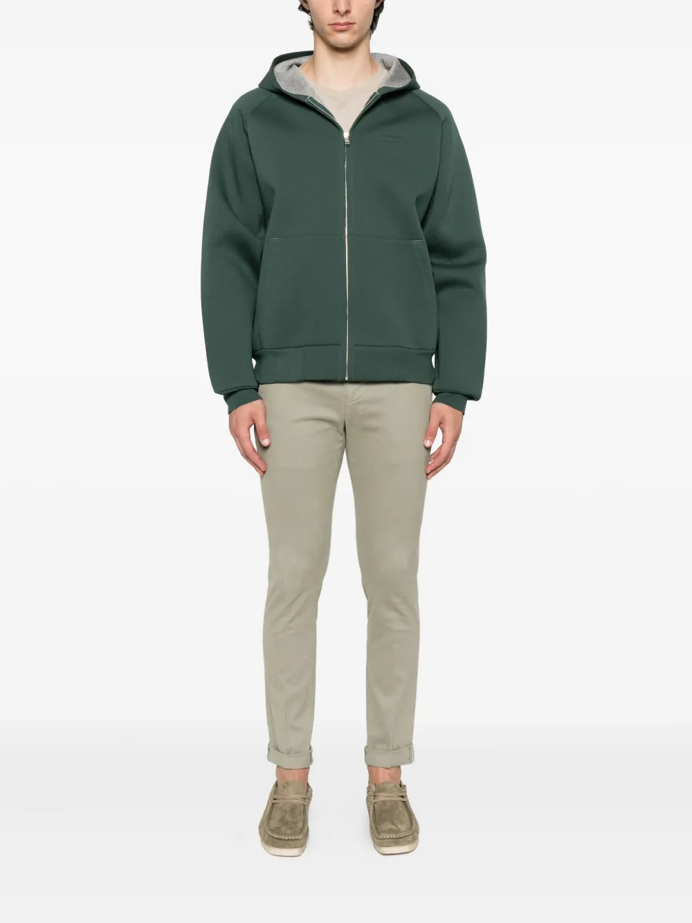 Autry zip-up hoodie Groen
