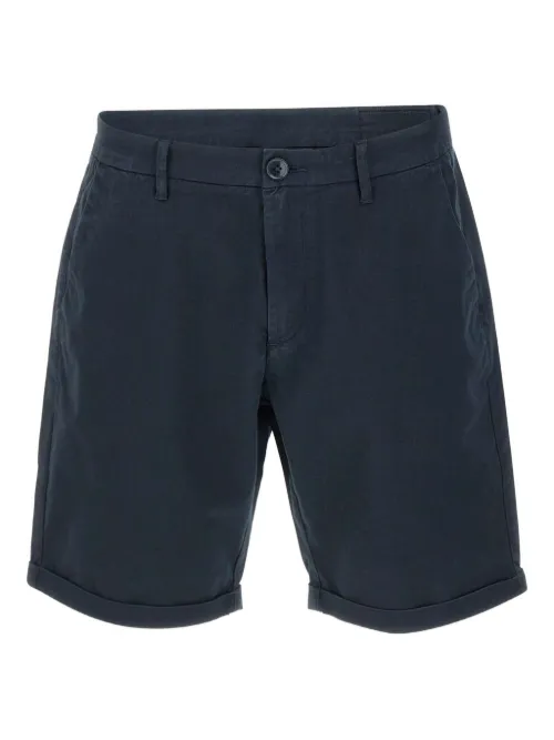 Sun68 short chino en coton - Bleu - Sun68 - Modalova