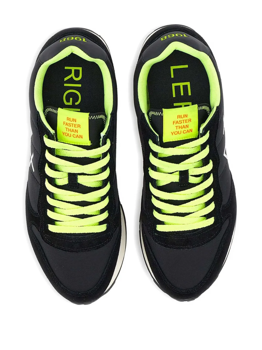 Sun68 lace-up running shoes Black