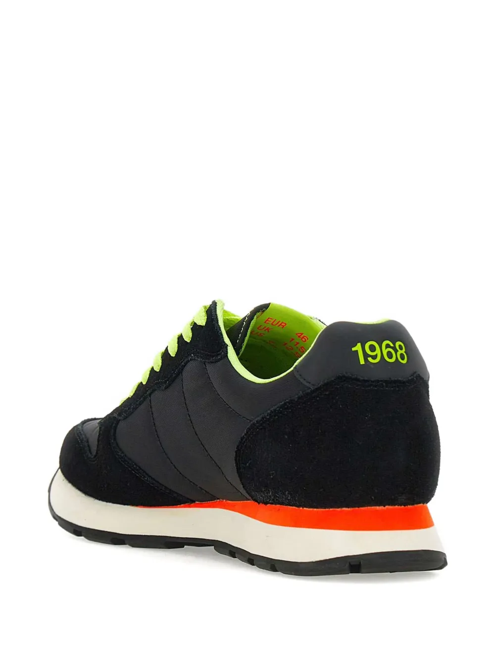 Sun68 lace-up running shoes Black