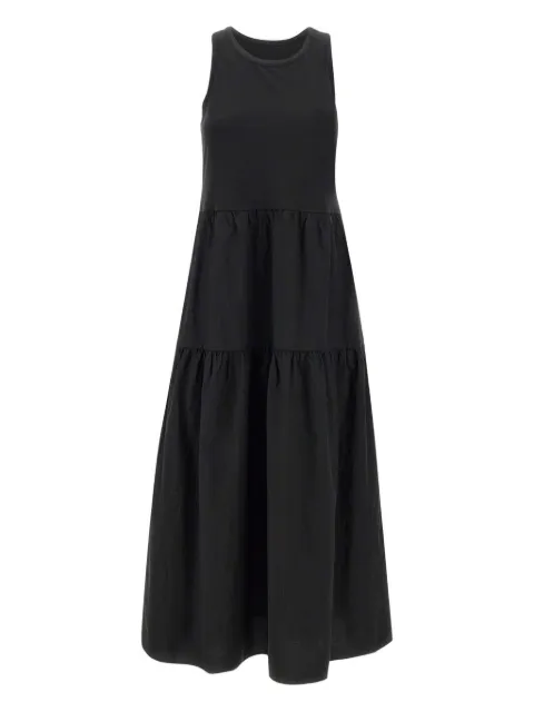 Sun68 tiered sleeveless maxi dress