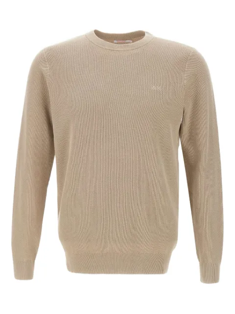 Sun68 ribbed crew-neck jumper