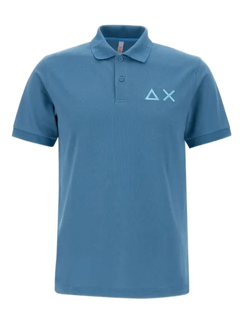 Sun68 embroidered-logo polo shirt