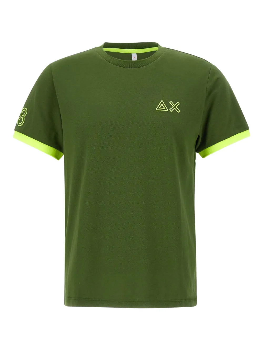 Sun68 playera con ribete en contraste | verde | Image 1