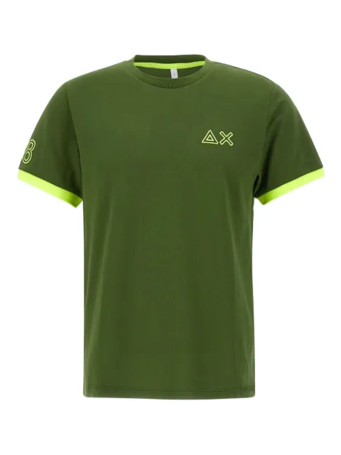 Sun68 contrast-trim t-shirt
