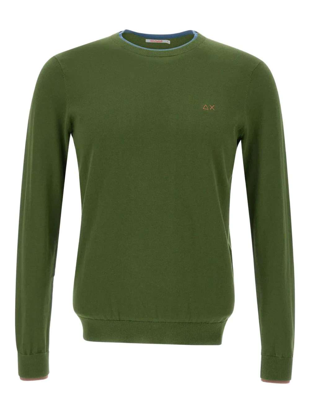 Sun68 cotton jumper | Green | Image 1