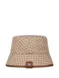Max Mara monogram bucket hat - Brown