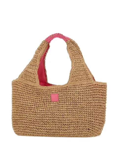 Sundek woven-straw tote bag