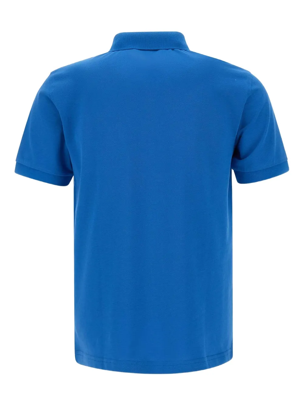 Sun68 Poloshirt met geborduurd logo - Blauw