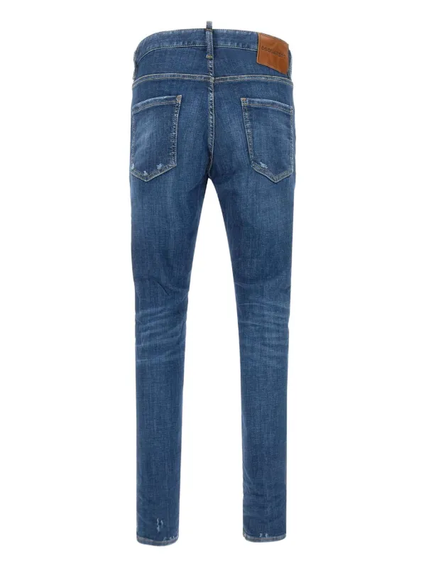 DSQUARED2 Cool Guy ダメージ ジーンズ | ブルー | FARFETCH JP