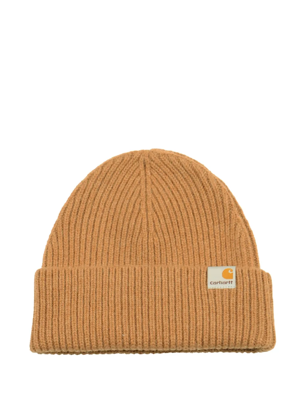 Carhartt WIP ribbed-knit beanie Beige