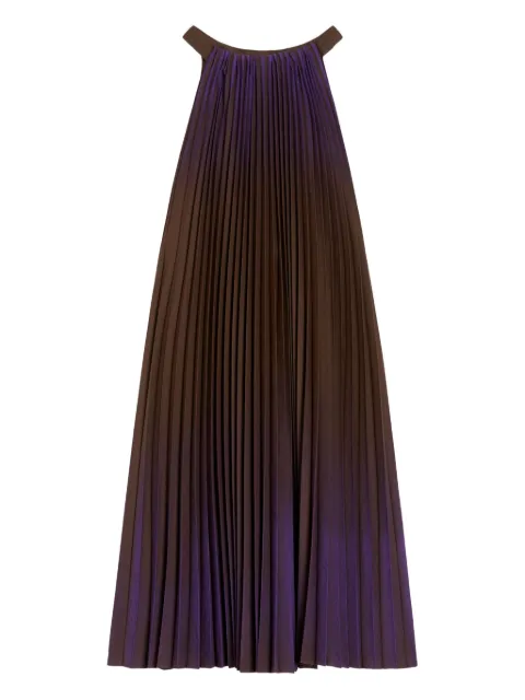 Max Mara Cellula pleated mini dress