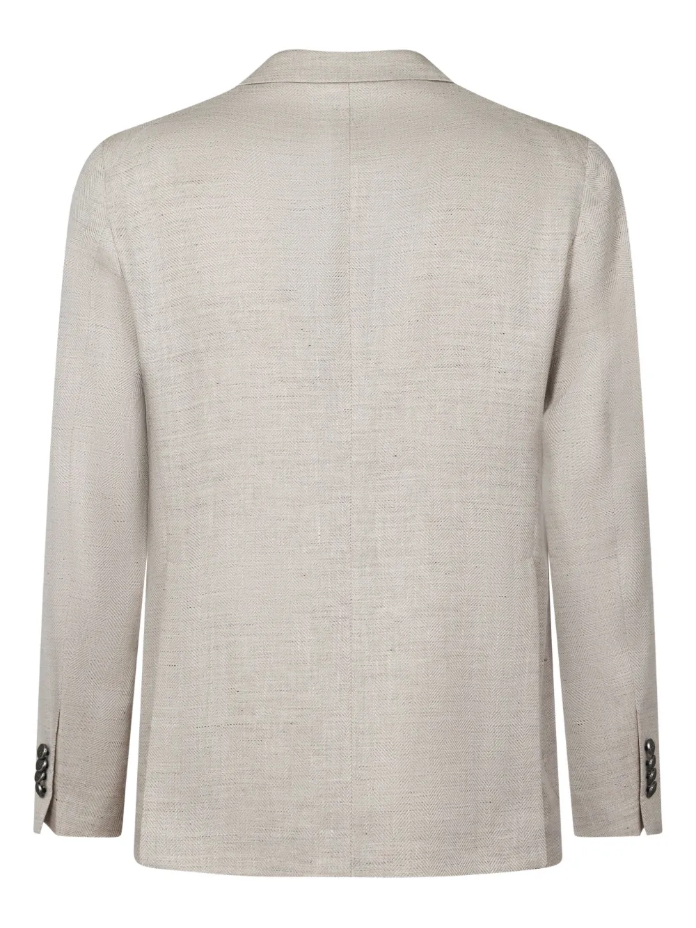 Shop Tagliatore Two-button Linen Blazer