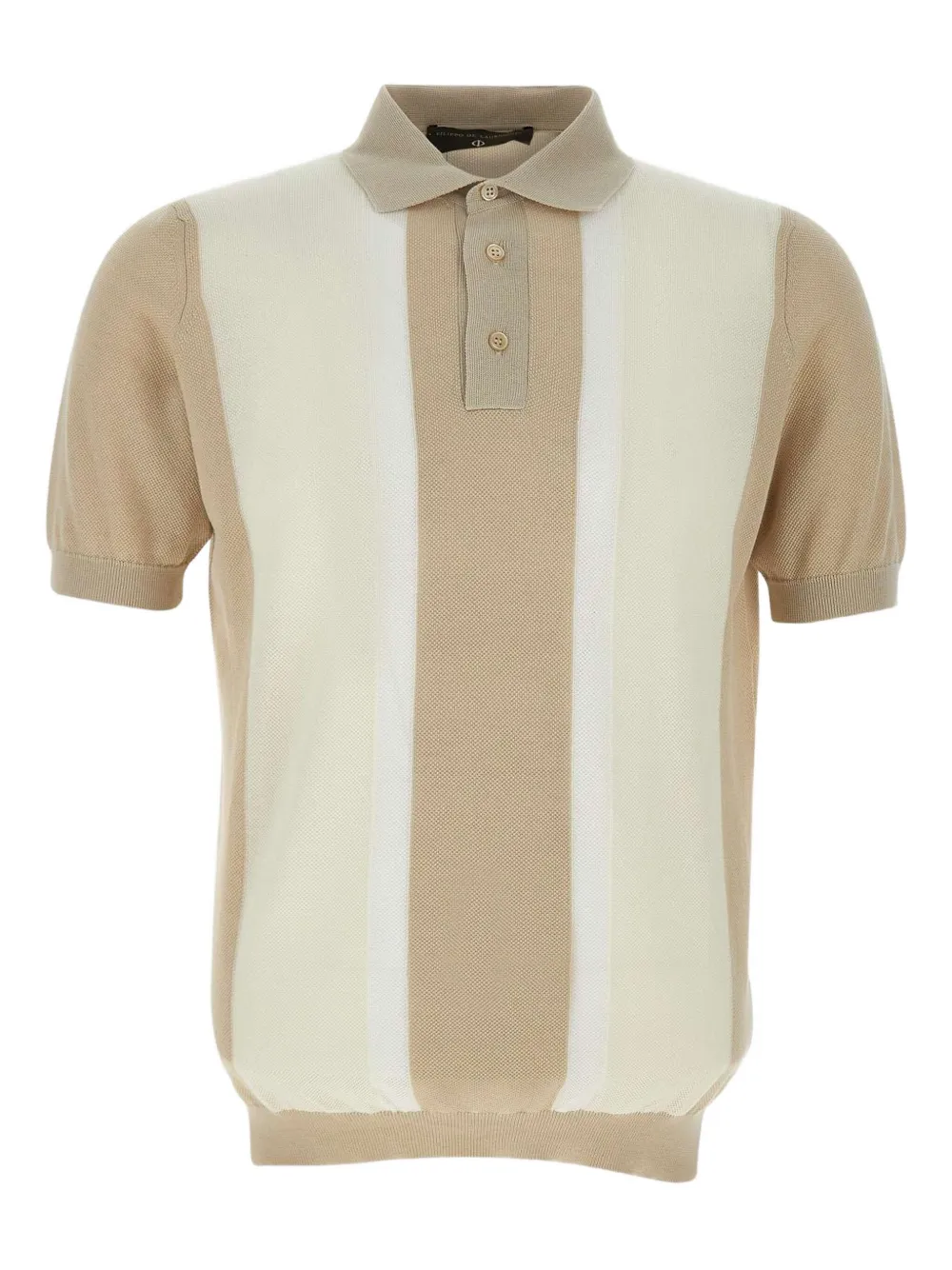 striped polo shirt