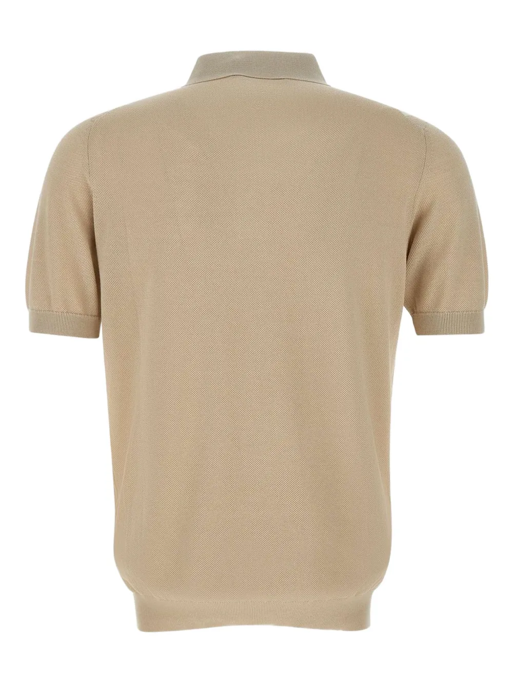 Filippo De Laurentiis Gestreept poloshirt - Beige