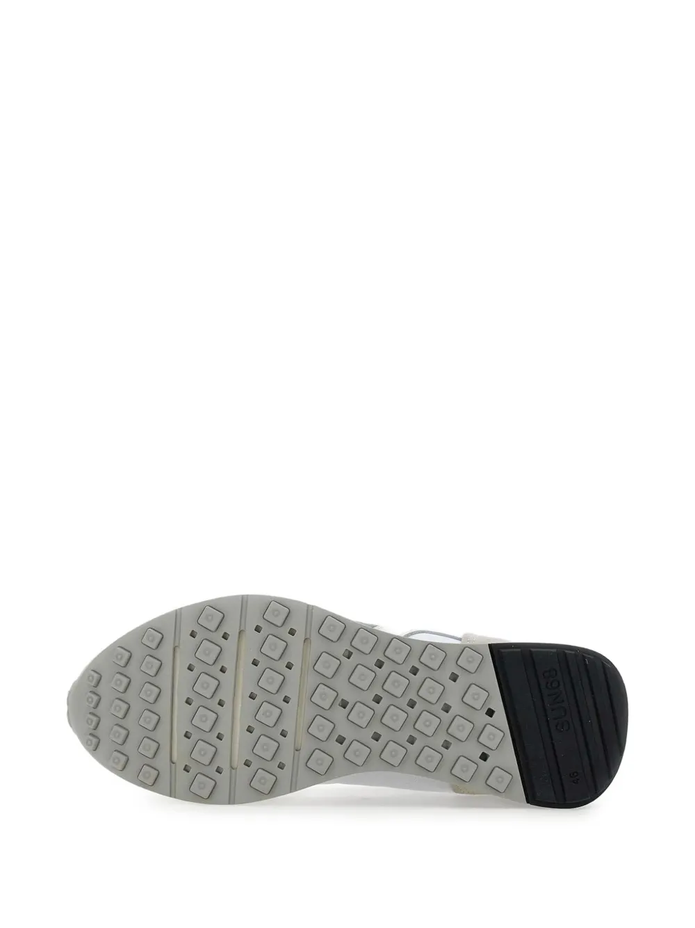 Sun68 suede-panel sneakers White