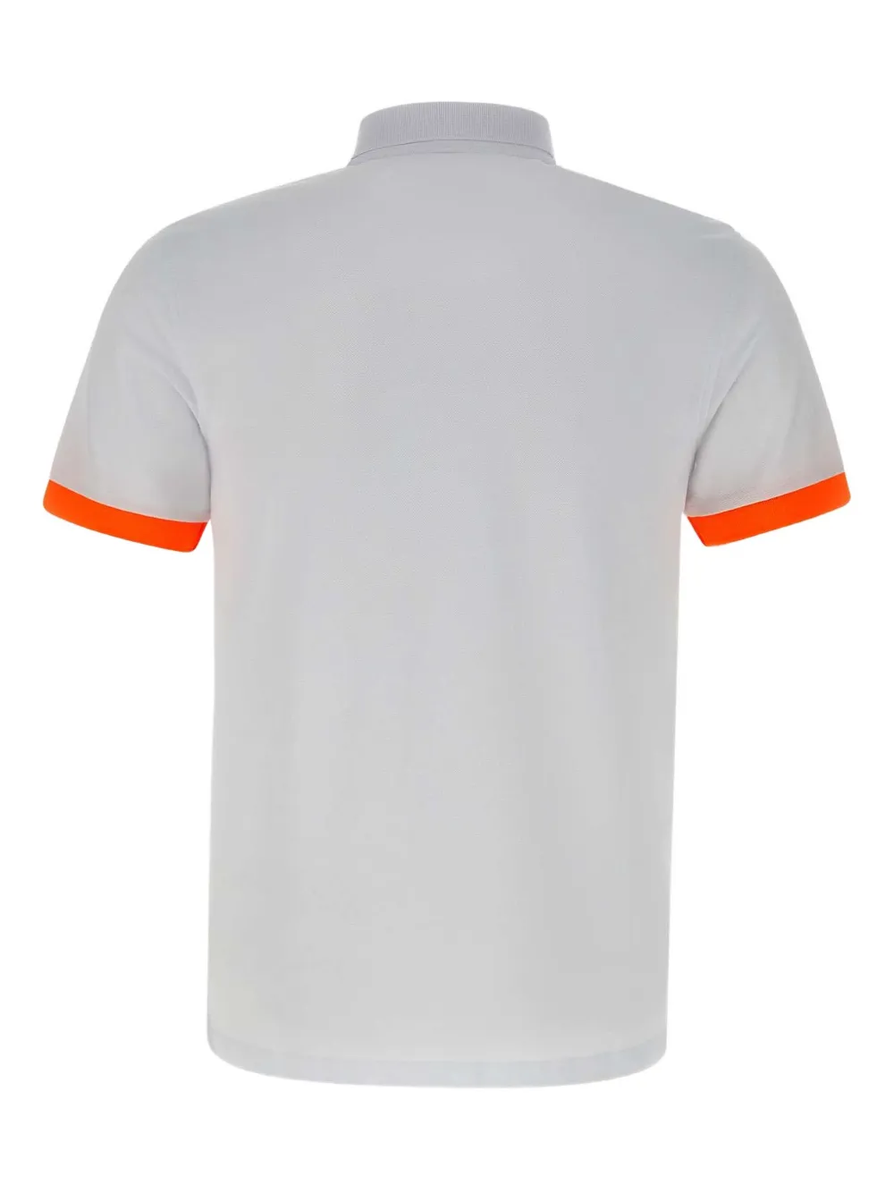 Sun68 Poloshirt met colourblocking - Grijs