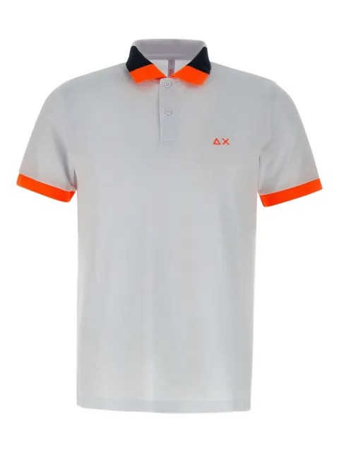 Sun68 colour-block polo shirt
