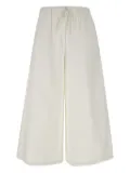 Sun68 wide-leg drawstring trousers - White