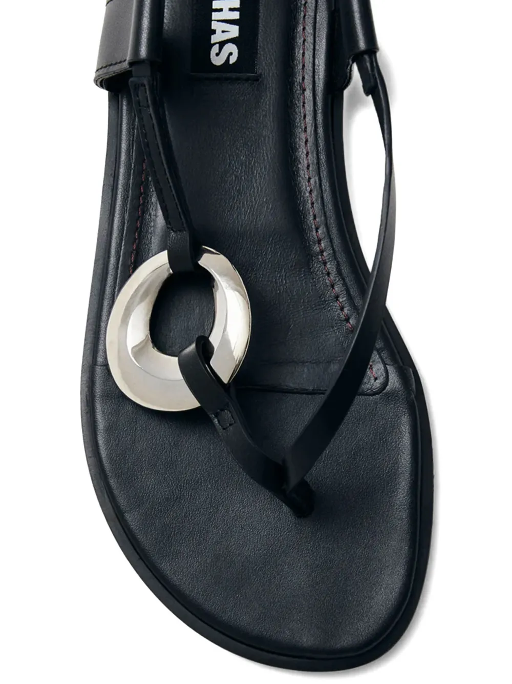 ALOHAS Morosia flat sandals Black