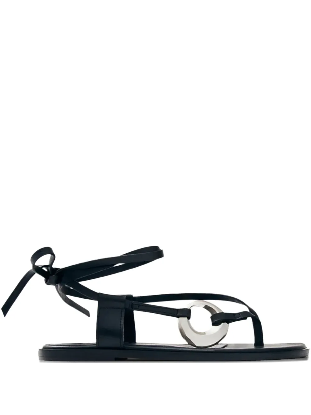 ALOHAS Morosia flat sandals Black
