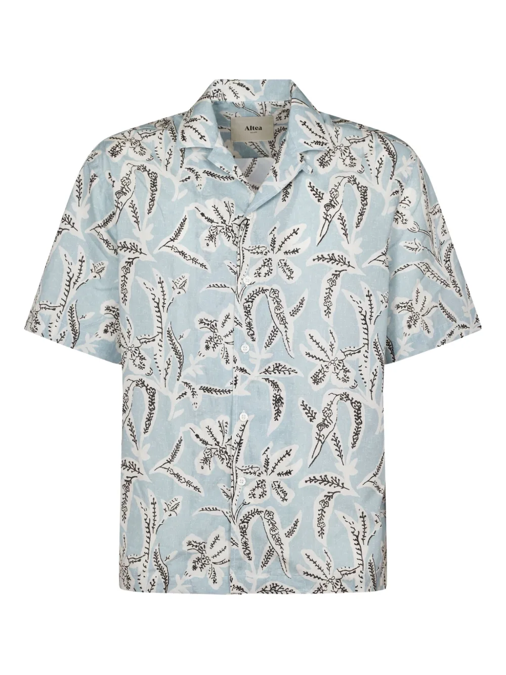 printed short-sleeved shirt