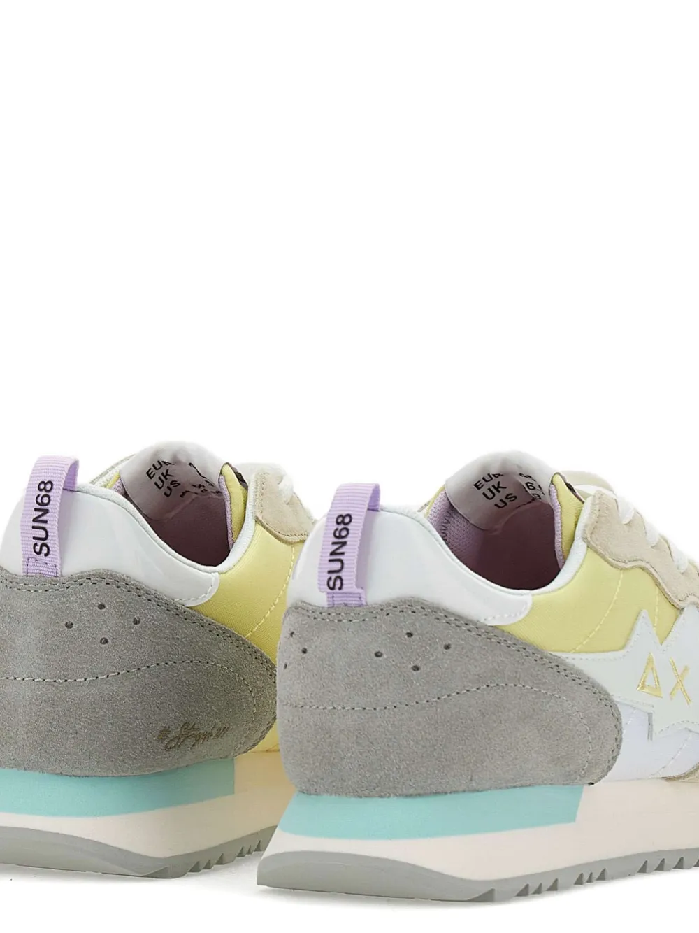 Sun68 colour-block sneakers White