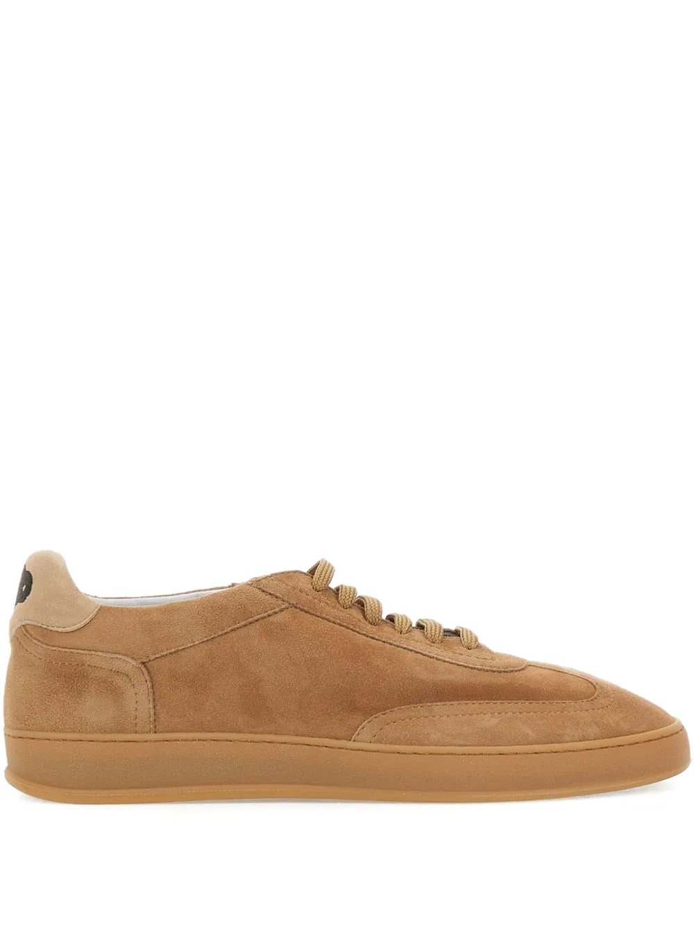 SOLDINI80 suede lace-up sneakers Brown