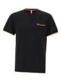 Sun68 contrast-trim pocket t-shirt - Black