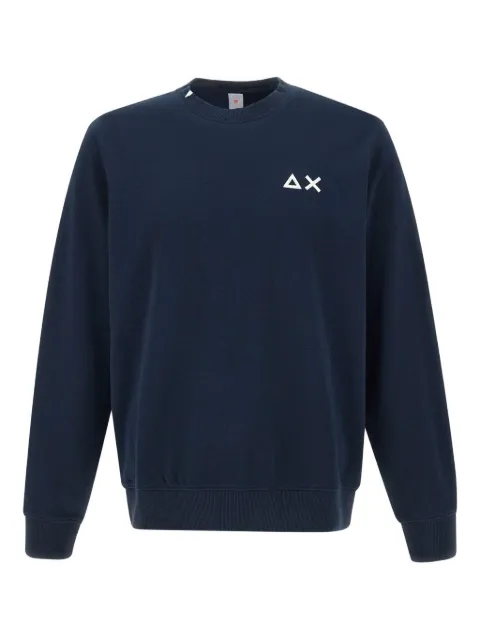 Sun68 logo-embroidered sweatshirt