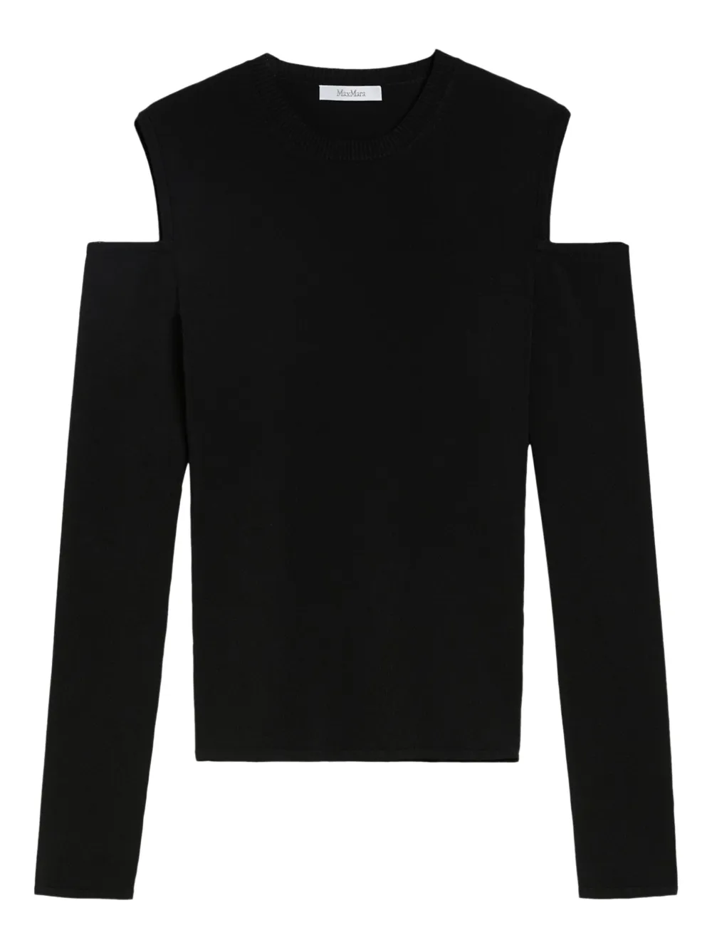 Max Mara crepe-texture sweater | Black | Image 1